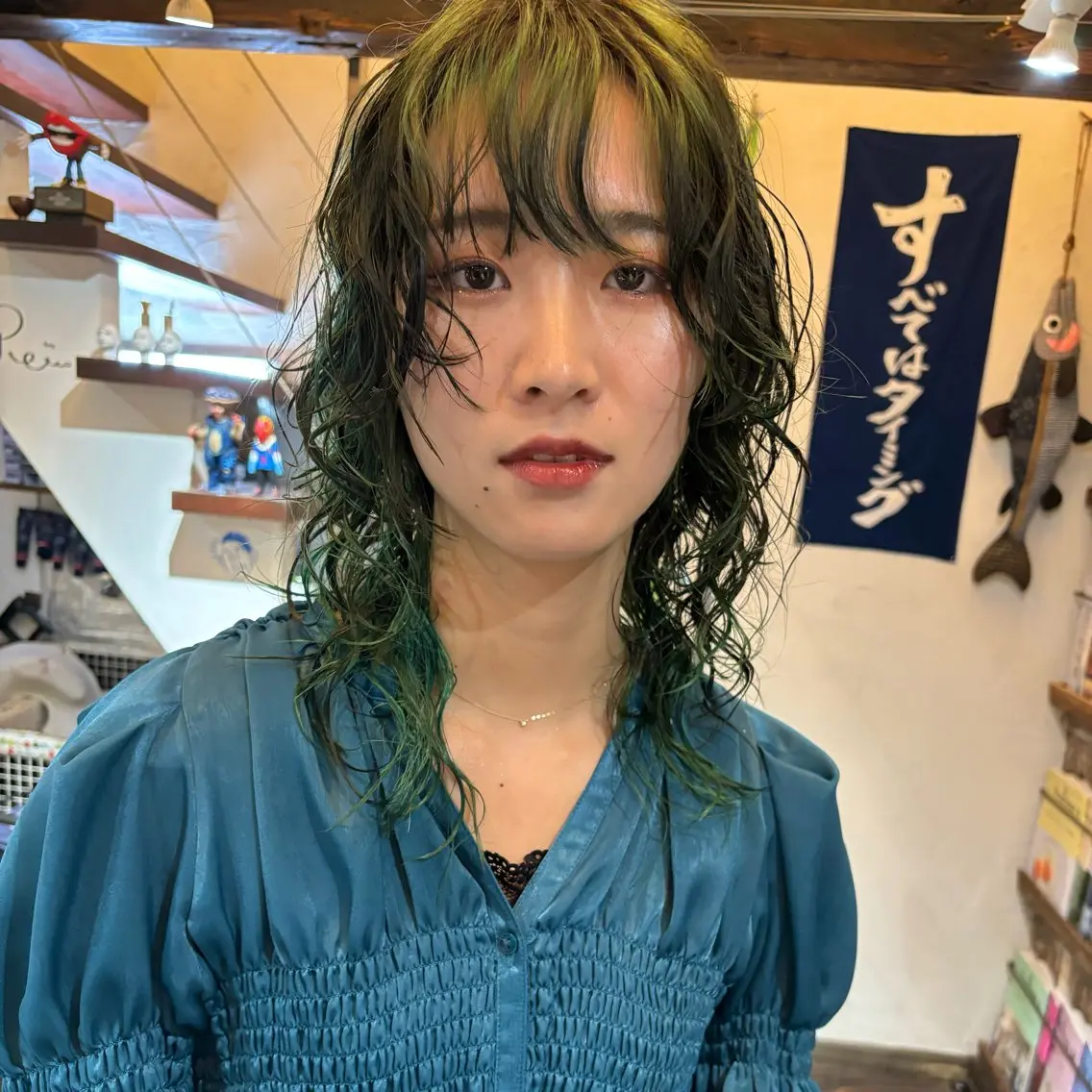 ミニモご新規様限定✨カット＋パーマ（ブリーチ毛）の写真
