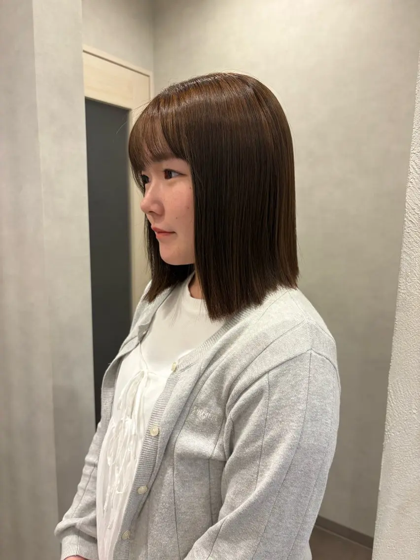 ミディアム カラー ヘアカラー Lita./ sumireのヘアスタイル