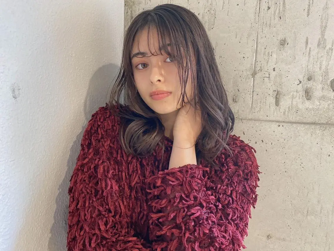 ミディアム ヘアカラー トリートメント ルービック 梅田茶屋町店のヘアスタイル