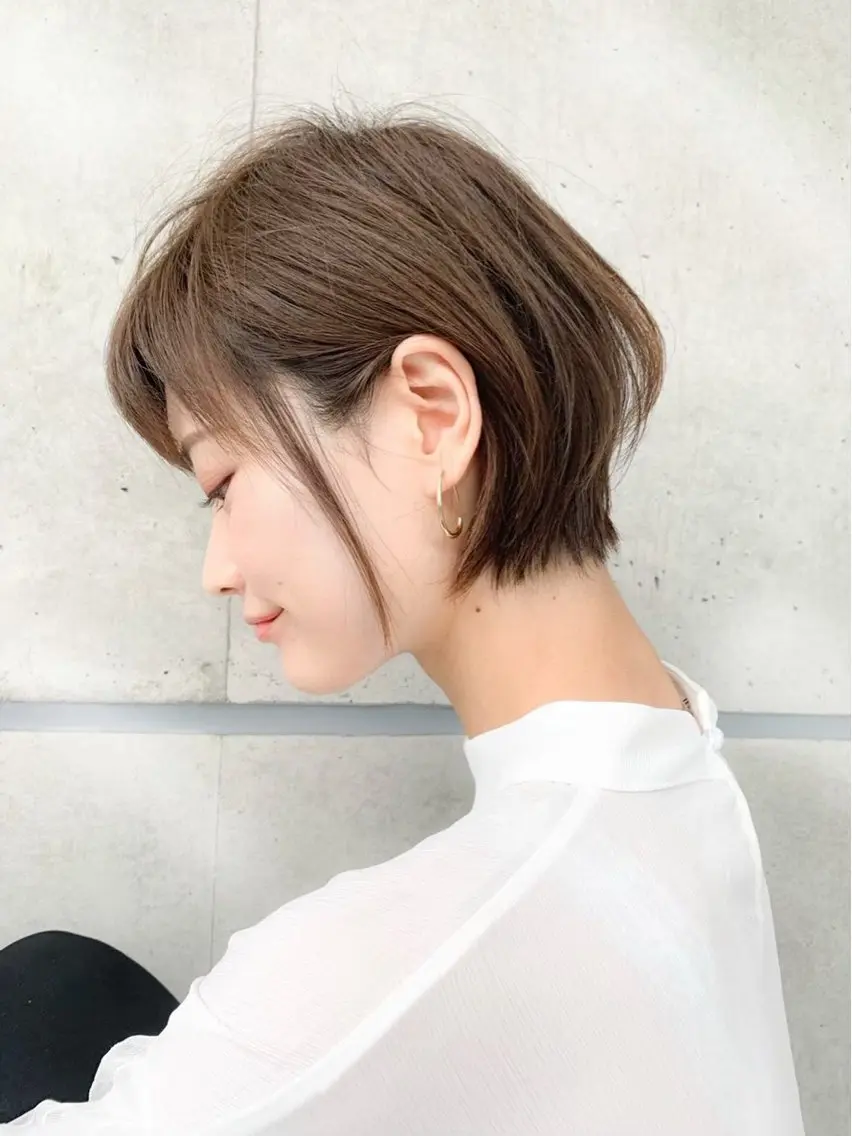 ショート カラー 髪質改善 ショートヘア ♡⃛赤み消し ♡⃛ 淡色特化✨️Rimuのヘアスタイル
