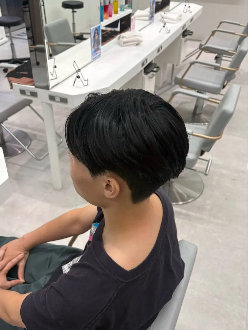 メンズ miyu モデル募集中🪽のヘアスタイル