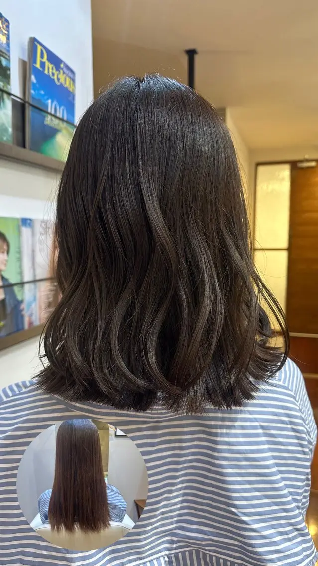 カラー momo 札幌美容師のヘアスタイル