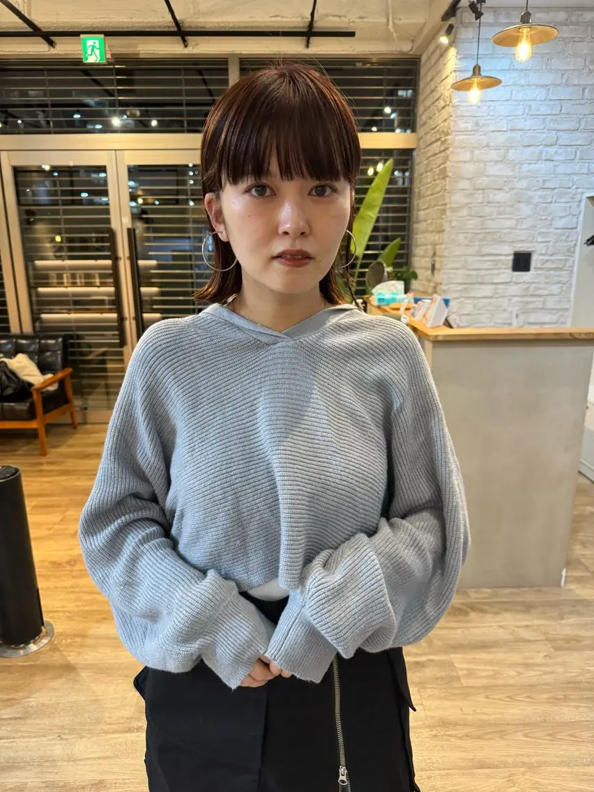 カット＋カラー＋マスクトリートメントの写真