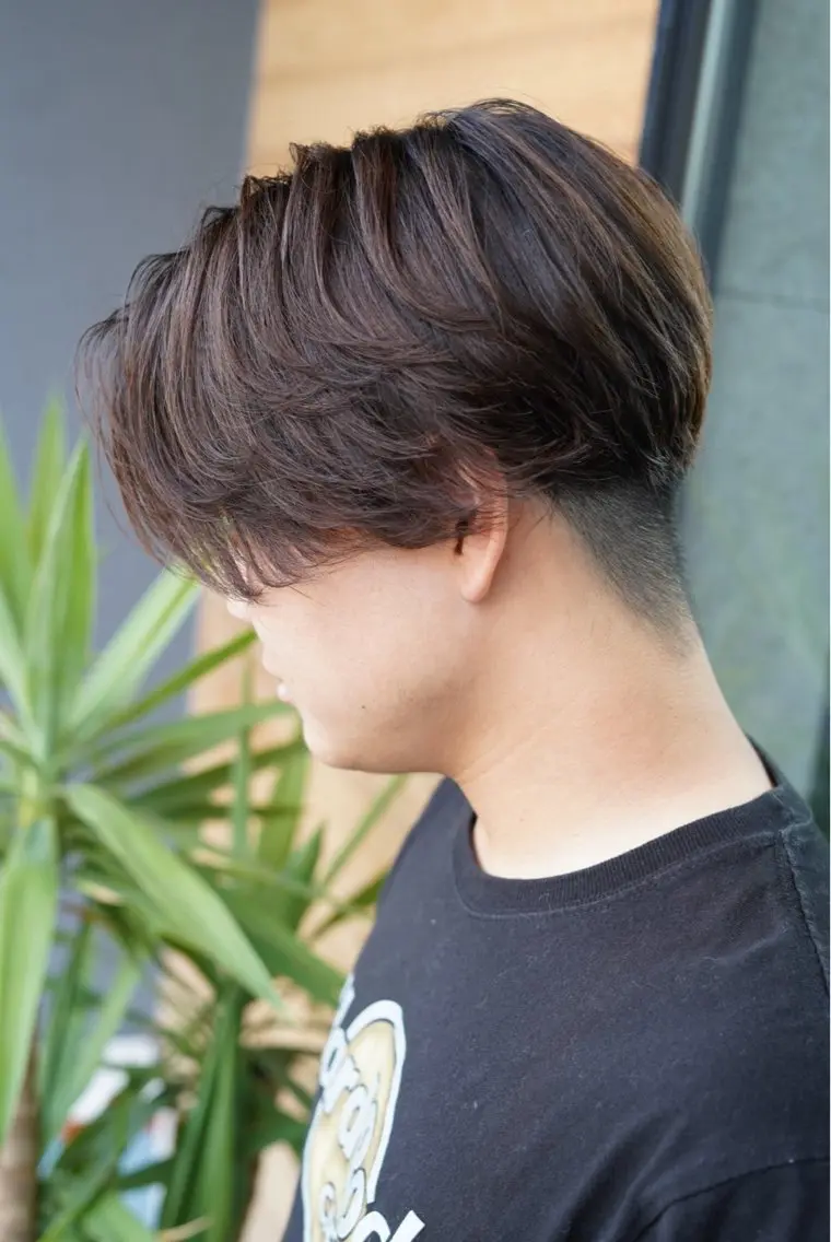 メンズ メンズパーマ Lit 天文館店のヘアスタイル