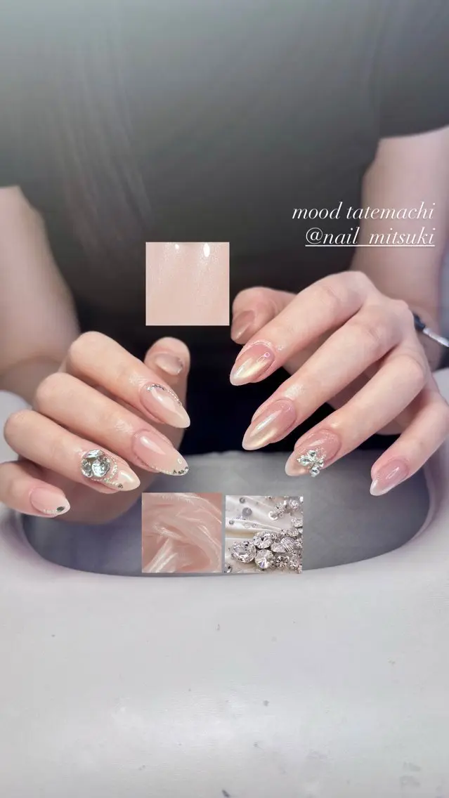 ネイル ピンク ハンドネイル mood mitsukiのネイルデザイン