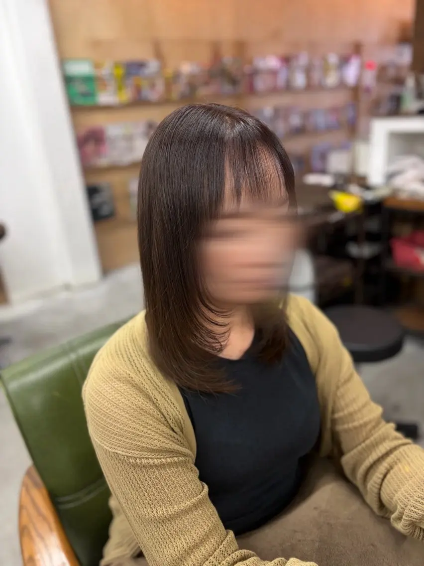 ミディアム 菅原 愛華のヘアスタイル