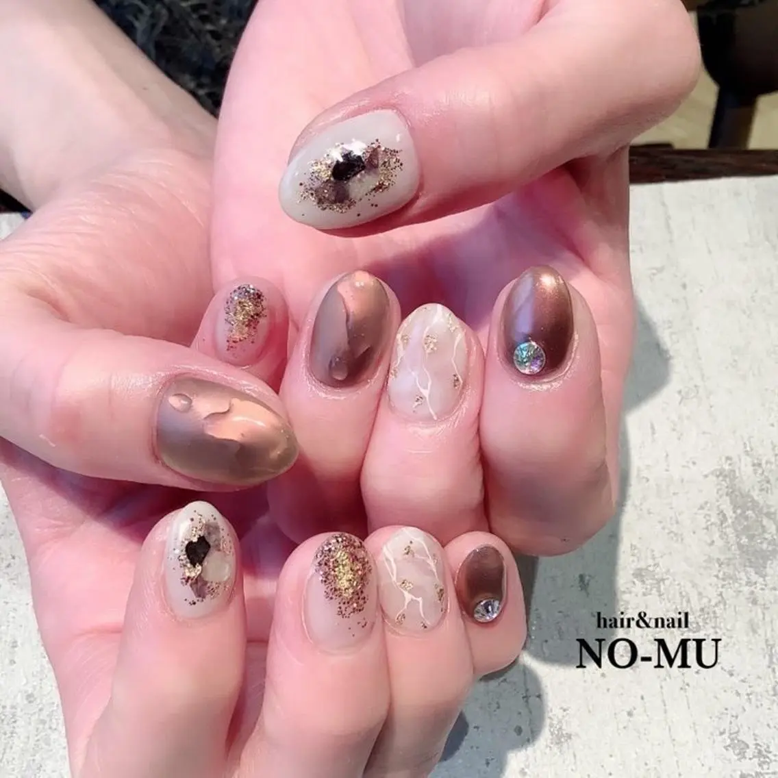 ネイル ハンドネイル hair&nail NO-MUのネイルデザイン