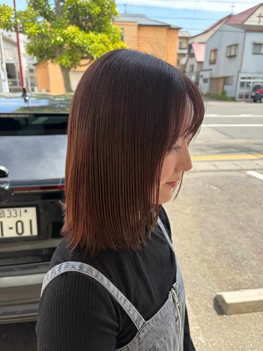 カラー ヘアカラー ブリーチカラー/草薙 MARU🌼のヘアスタイル