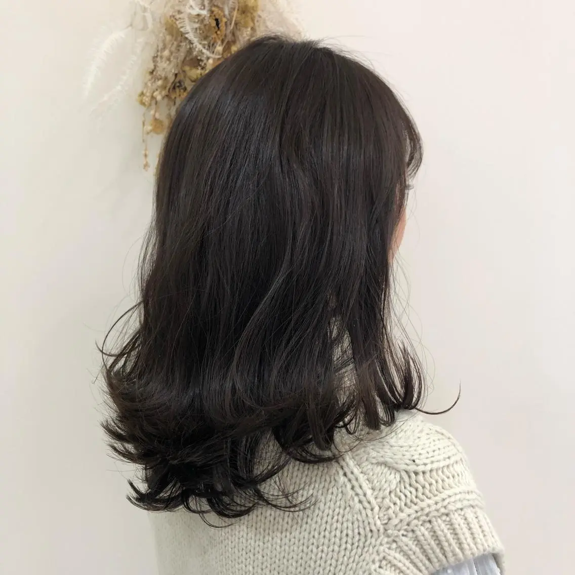 セミロング カラー 【髪質改善】 梅田　聡のヘアスタイル