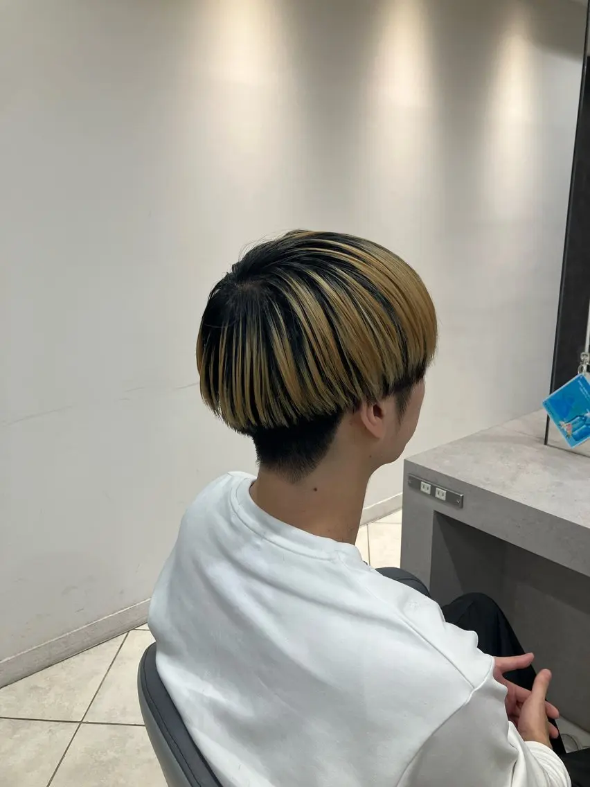 メンズ 沼尻 心のヘアスタイル