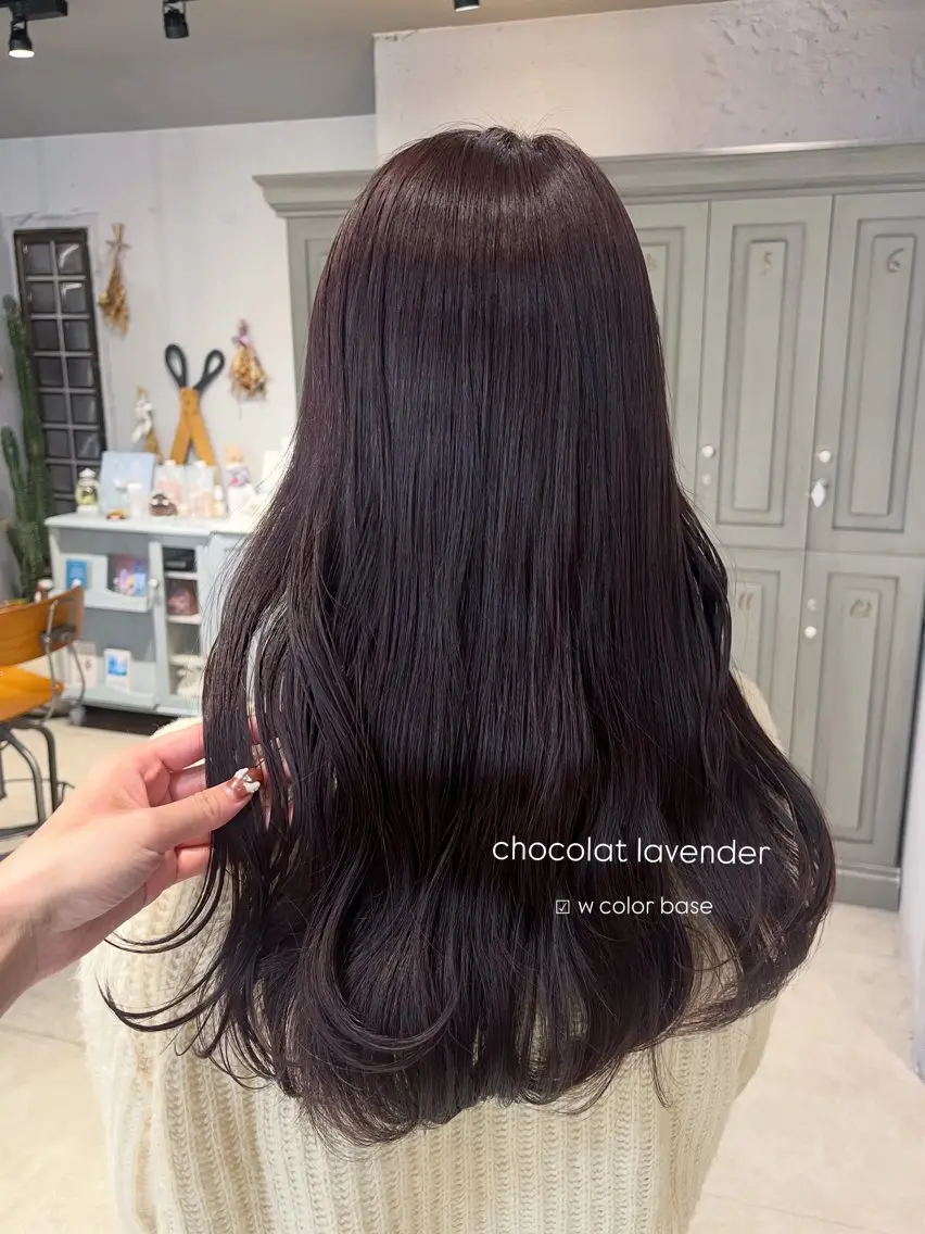 セミロング 🩰無料カットモデル /5cm以上/桃🍨のヘアスタイル