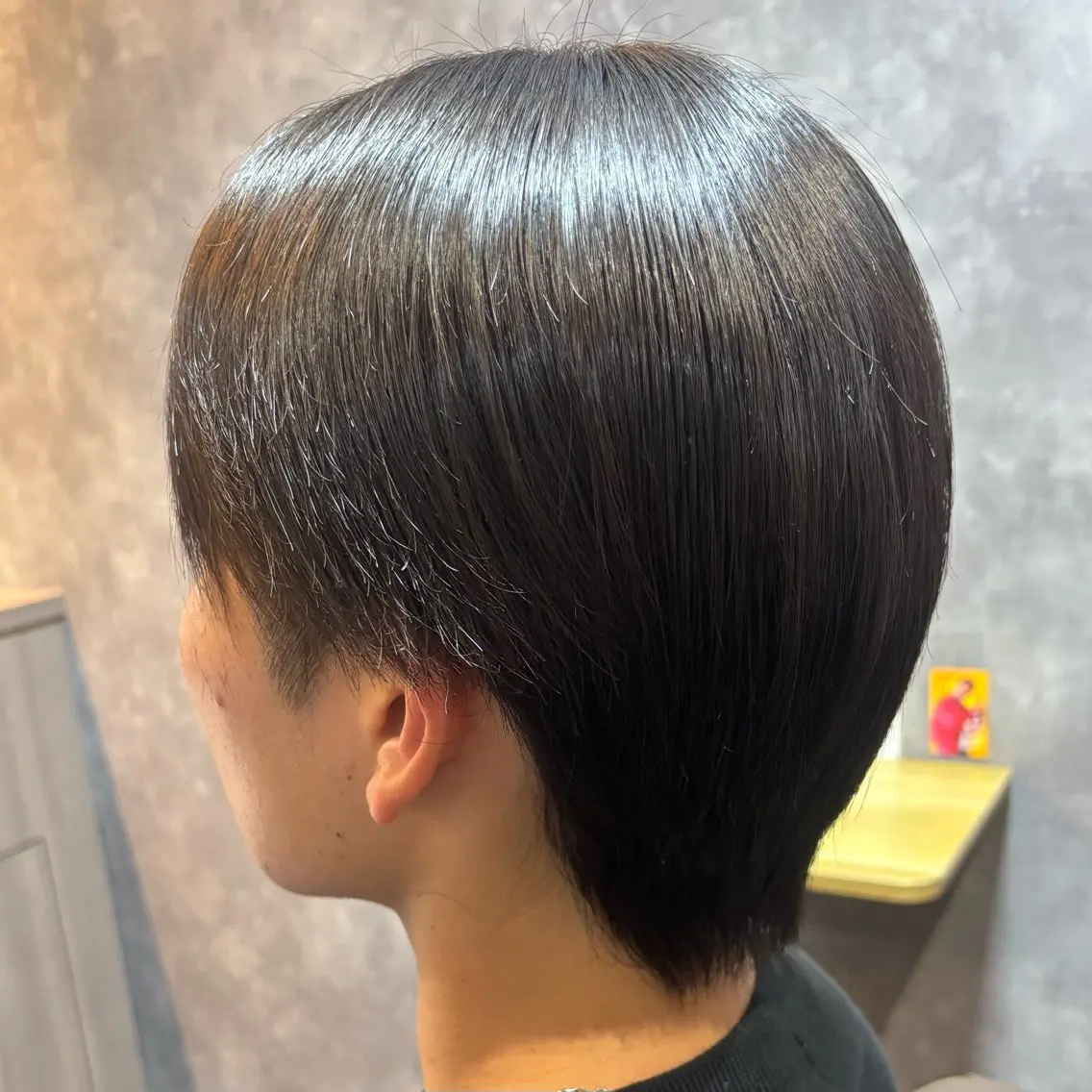 ショート メンズ カット 縮毛矯正 松尾 叶恋のヘアスタイル