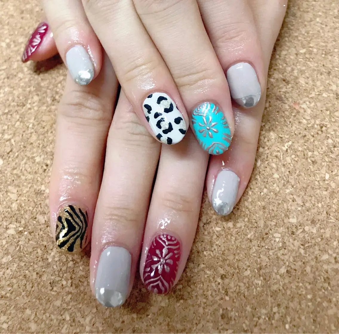 ネイル 久々 もえみのネイルデザイン