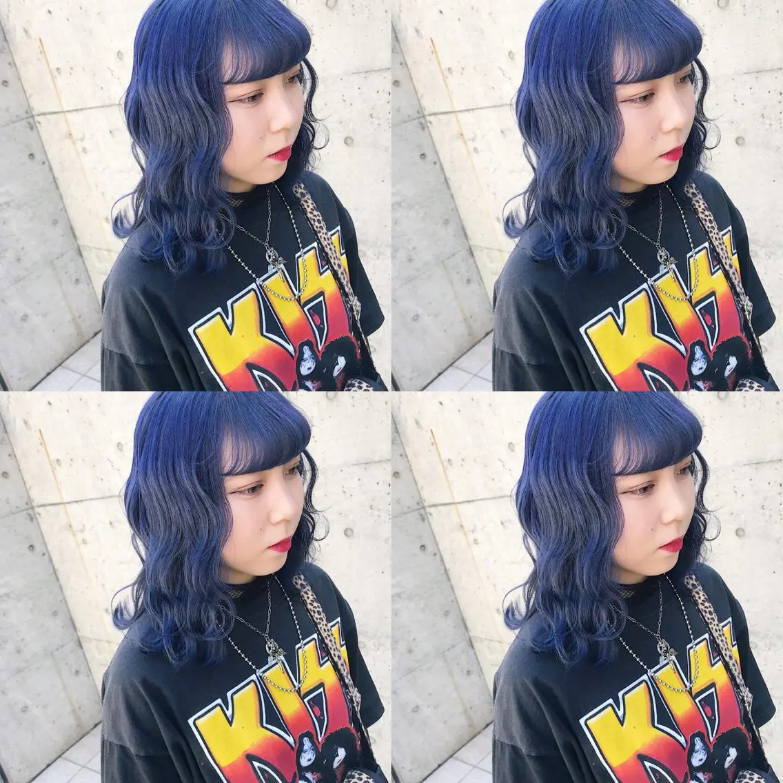 ミディアム カラー ヘアアレンジ カット ヘアカラー トリートメント TAKUMAブリーチ /切りっぱなし🪽のヘアスタイル