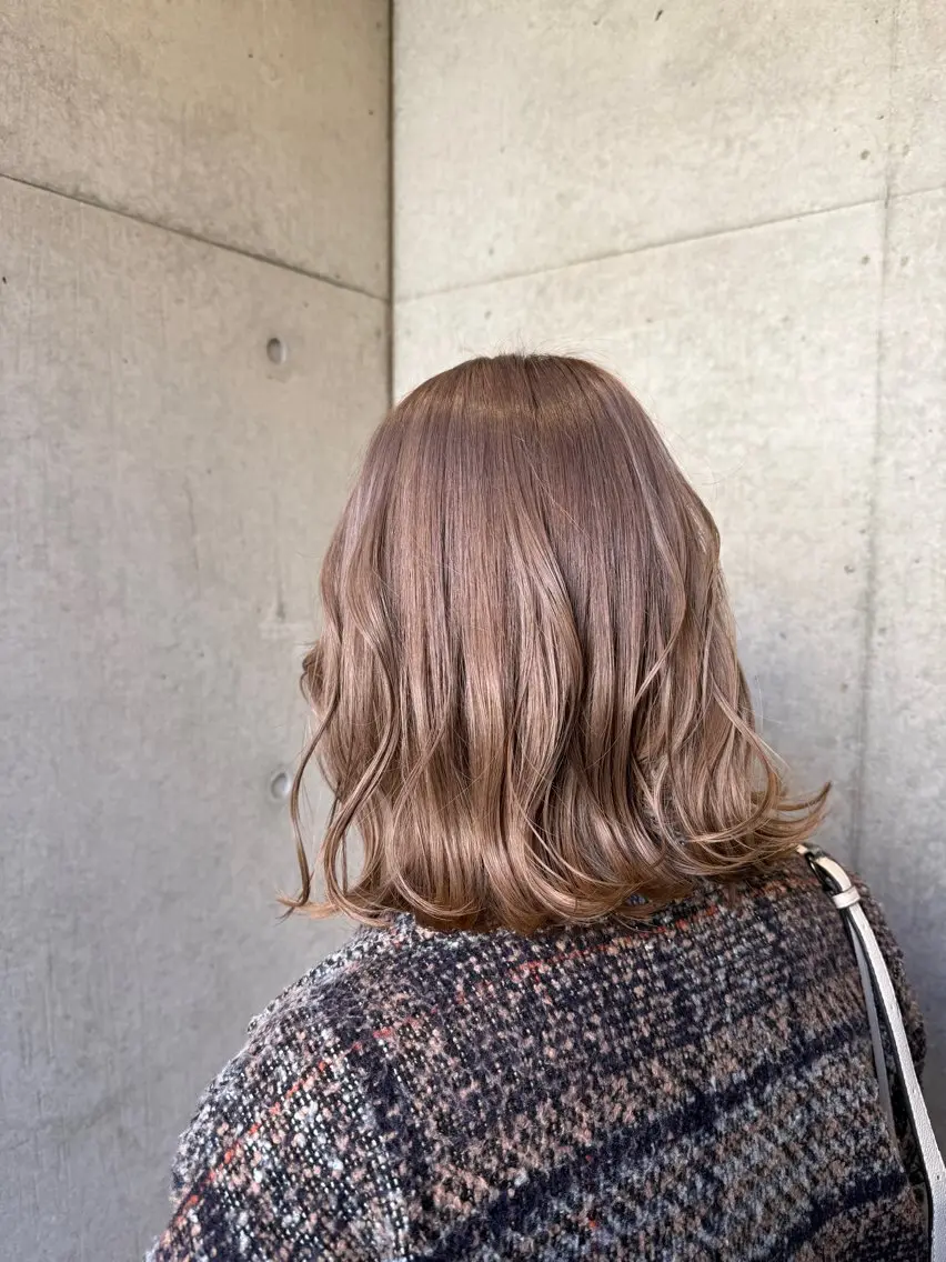 カラー さくら ⭐️大濠/艶髪のヘアスタイル
