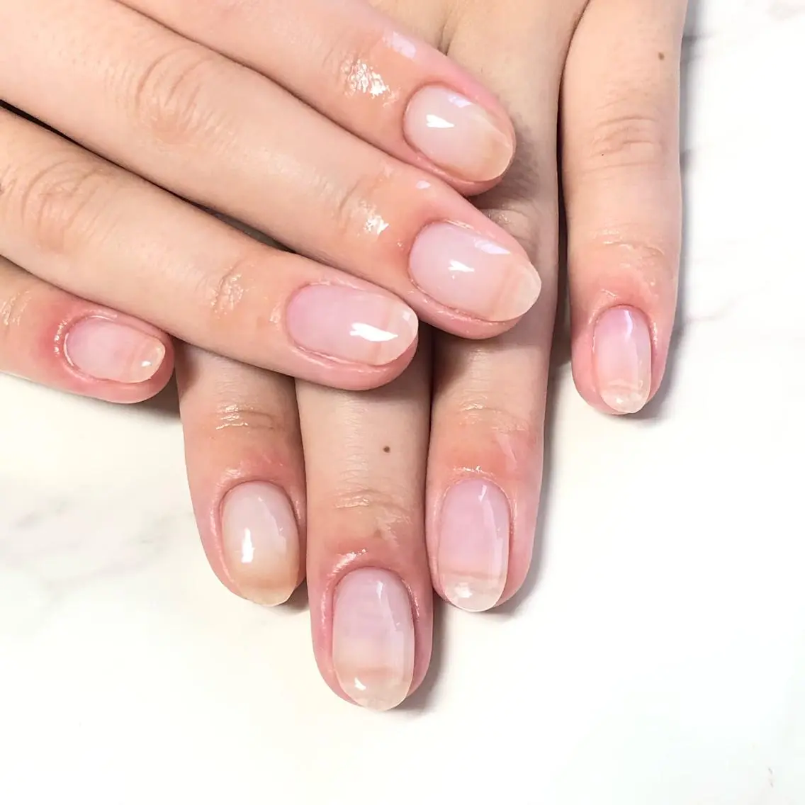 ネイル クリアネイル 北名古屋市 A-Nailのネイルデザイン