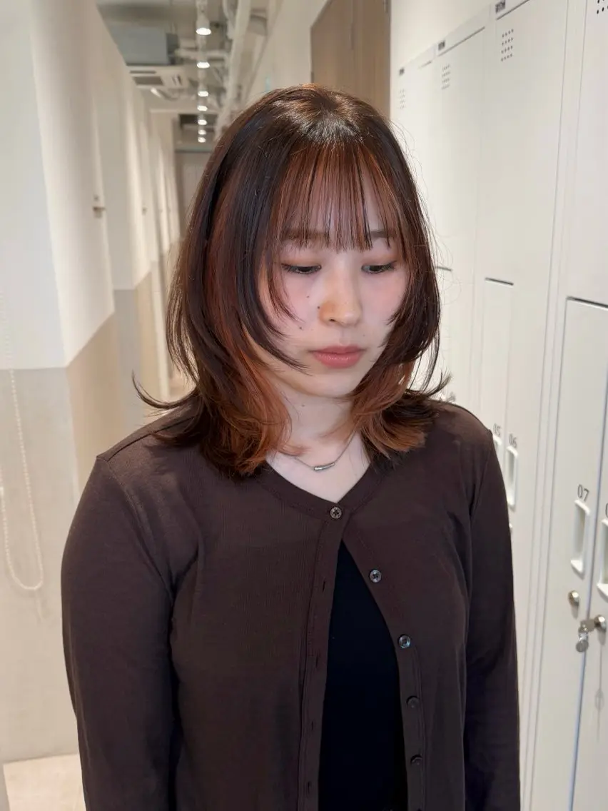 ミディアム カラー SALOWIN本山店 naoのヘアスタイル