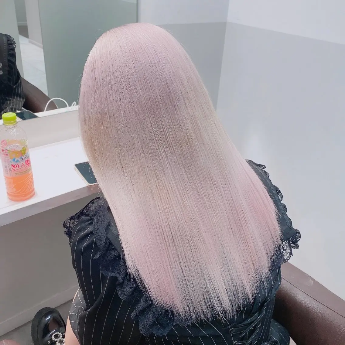 セミロング カラー ヘアアレンジ メンズ ヘアカラー トリートメント ブリーチの髪様 MASATOのヘアスタイル