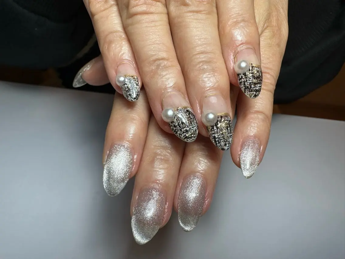 ロング shandy nailのネイルデザイン