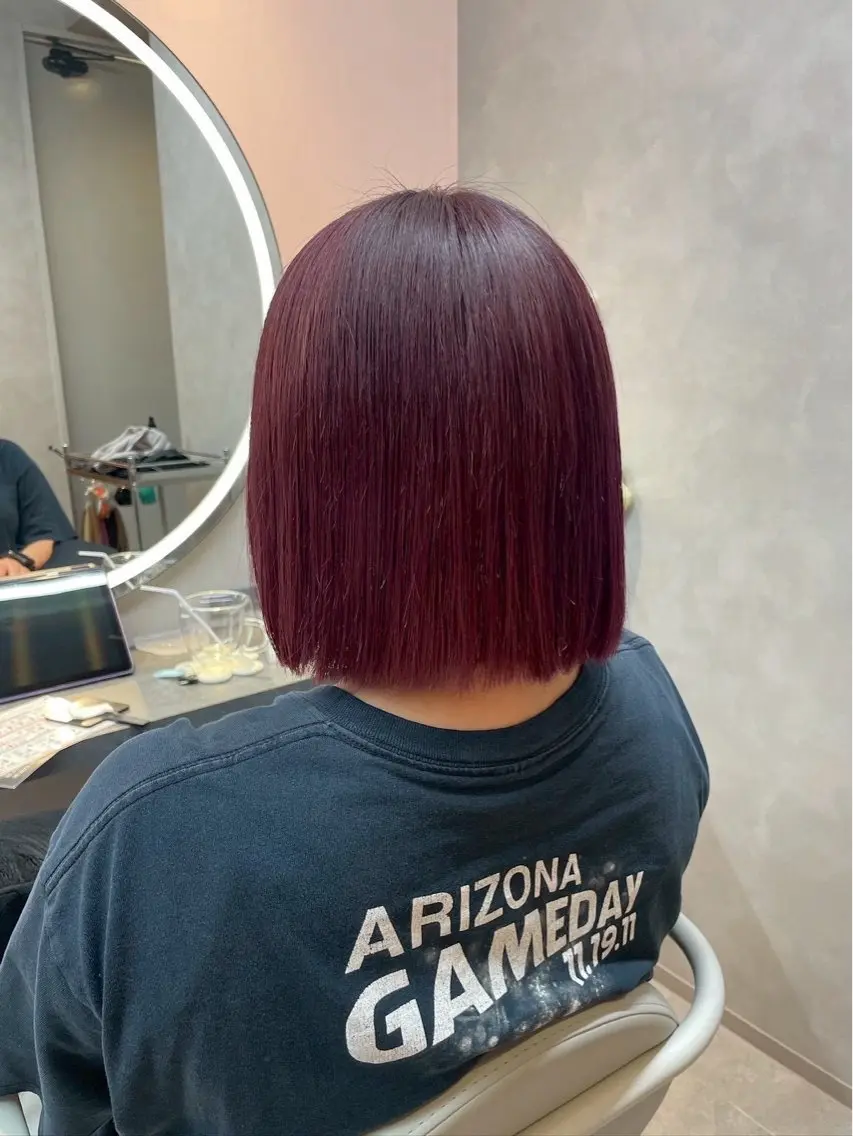 ショート カラー ヘアカラー three_ ナオキのヘアスタイル