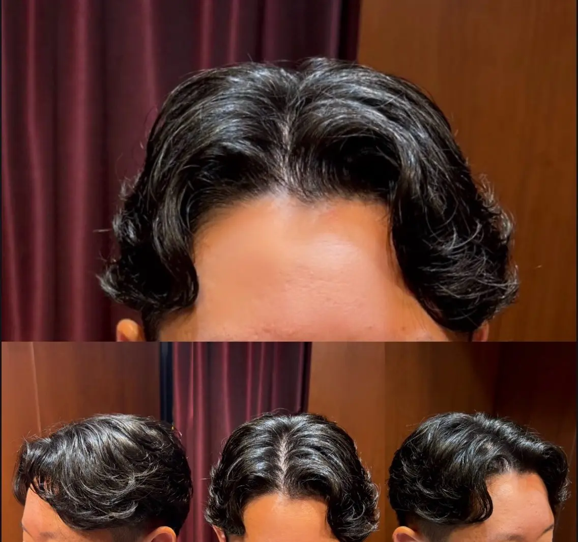 ミディアム パーマ 砂川 すながわのヘアスタイル