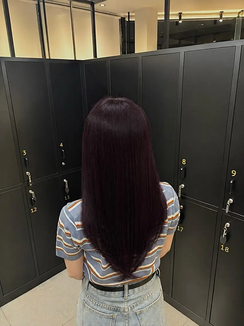ロング カラー ヘアカラー 田中 大輝のヘアスタイル