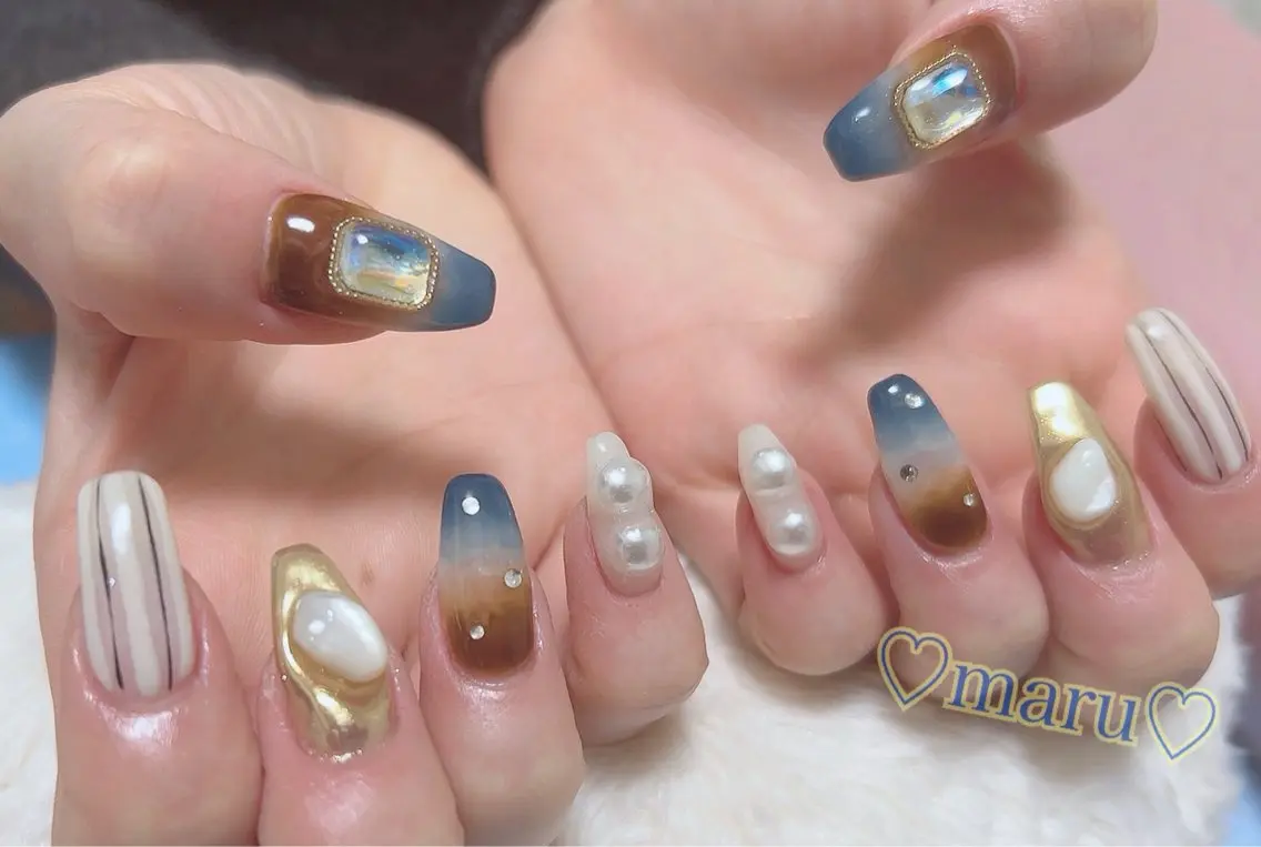 ネイル ハンドネイル フットネイル まるみ ♡のその他イメージ