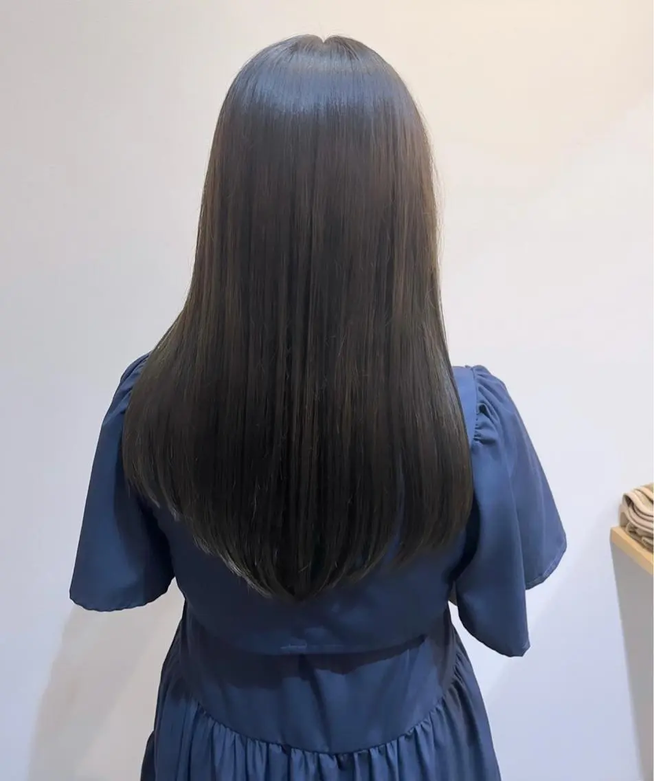 【全員🌟超お得】カット+クオラインストレート＋トリートメントの写真