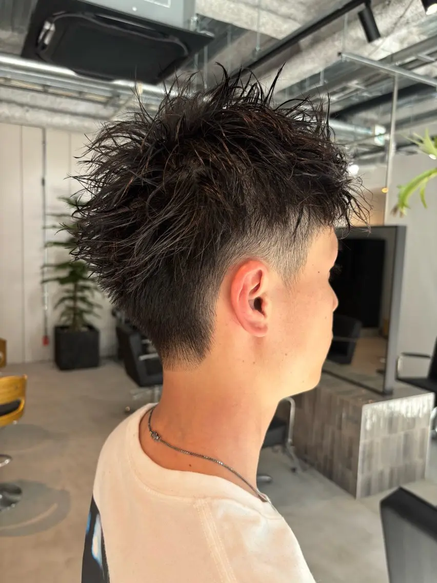 ショート メンズ カット パーマ Lino by hoNuaのヘアスタイル