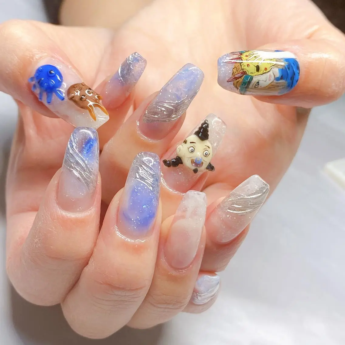 ネイル アートネイル ニュアンスネイル スカルプネイル PLANET nailのネイルデザイン