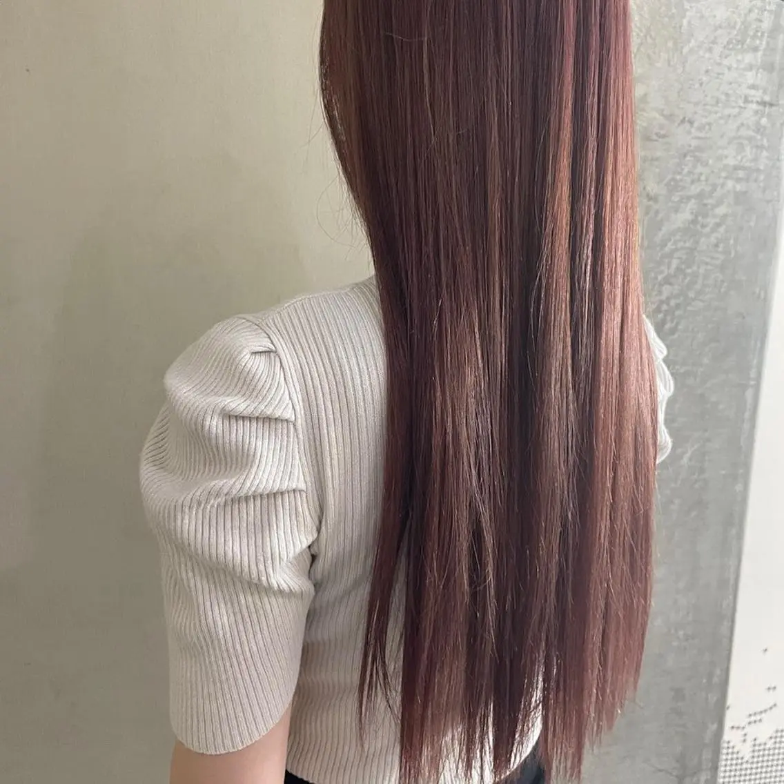 ミディアム カラー 吉村 夏椰のヘアスタイル