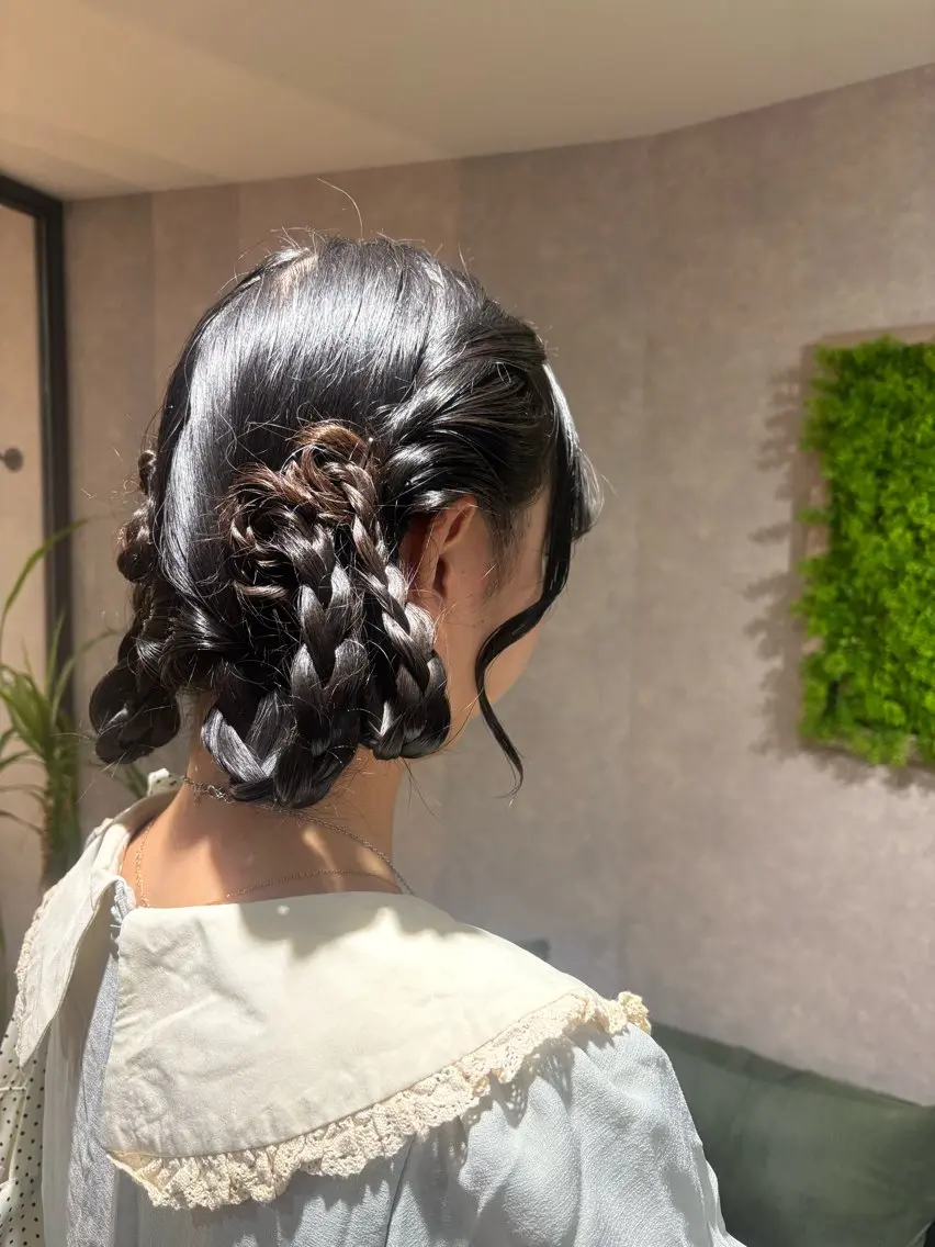 ヘアアレンジ ヘアメイク スーのヘアスタイル