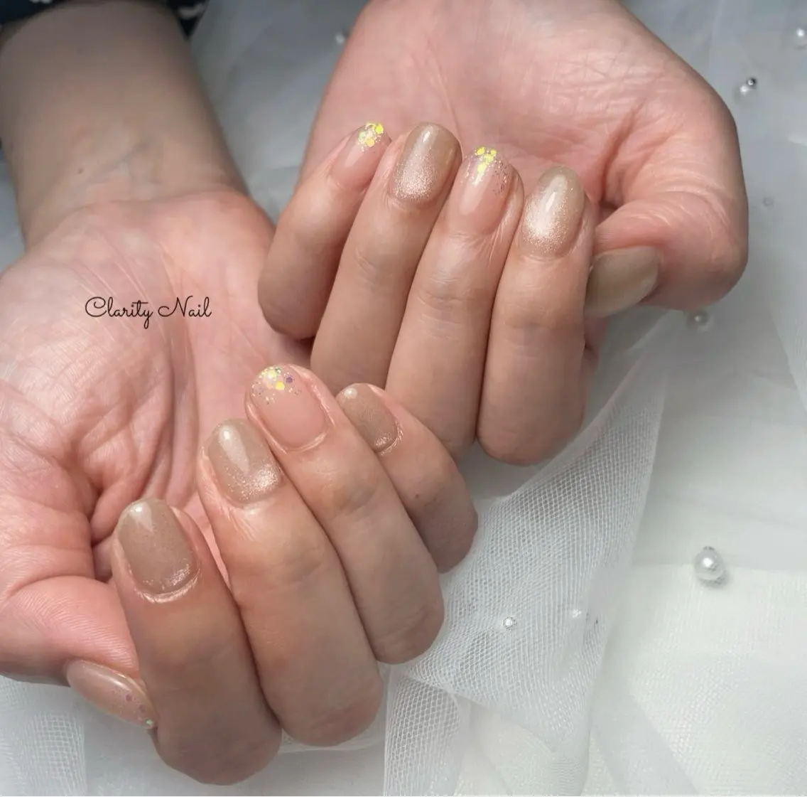 ネイル アートネイル 持ち込み ハンドネイル Clarity Nailのネイルデザイン