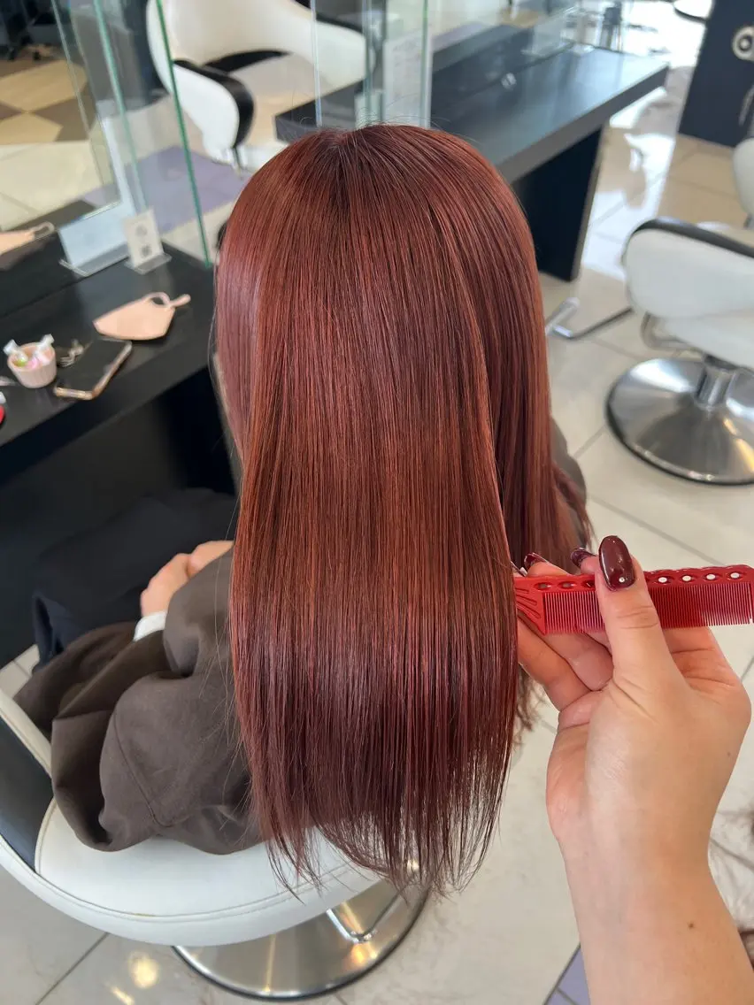 カラー 清水 星奈のヘアスタイル