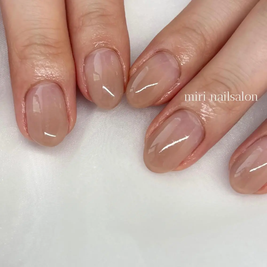 ネイル ハンドネイル 新宿代々木/キレイめ ちゅるん/miriのネイルデザイン