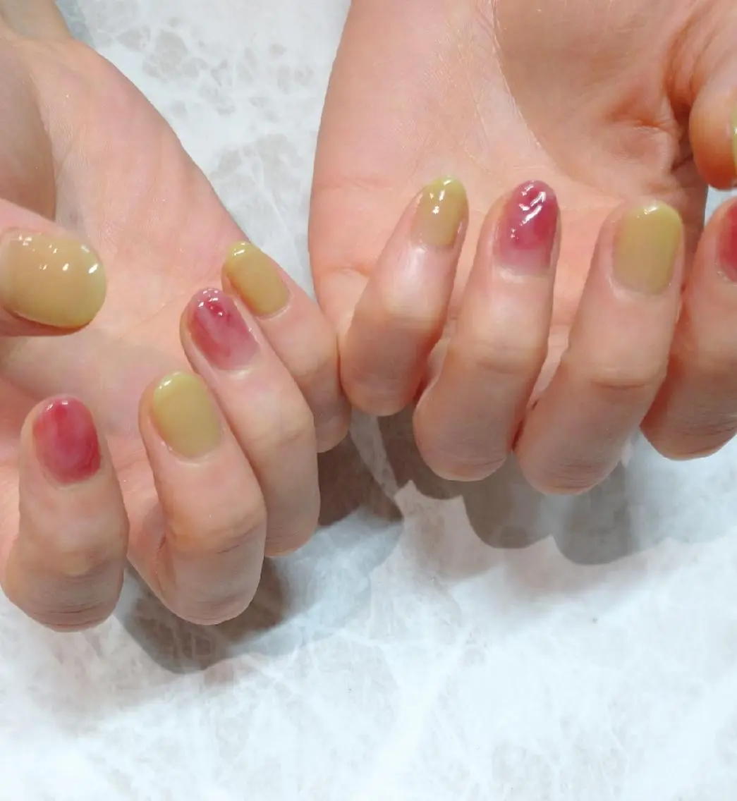 ネイル アートネイル ハンドネイル 會田 瑠衣のネイルデザイン