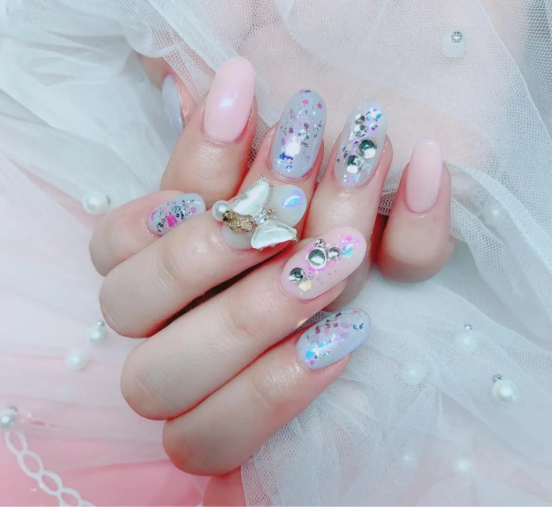 ネイル 長さ出し ネイルチップ Nail Salon kihi大塚店のネイルデザイン