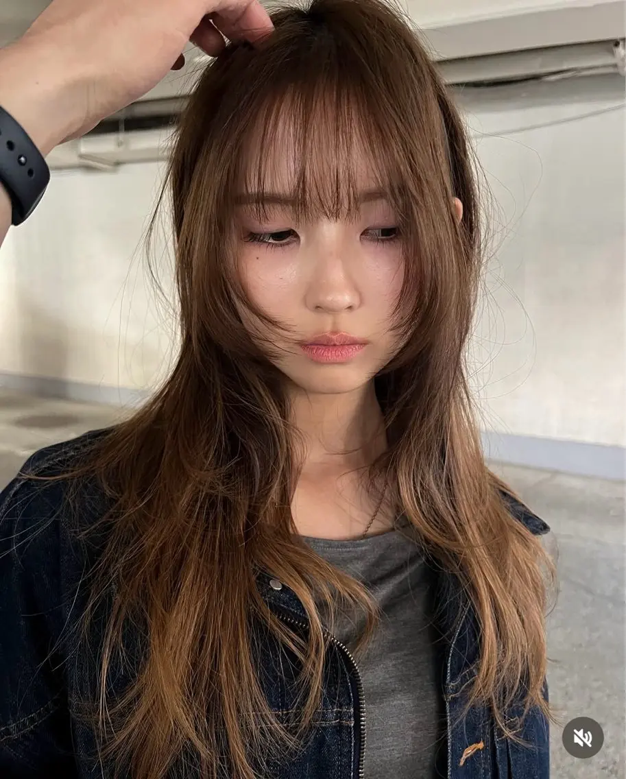 ロング レイヤーカット カット anri🐏/大阪/ レイヤーカットのヘアスタイル