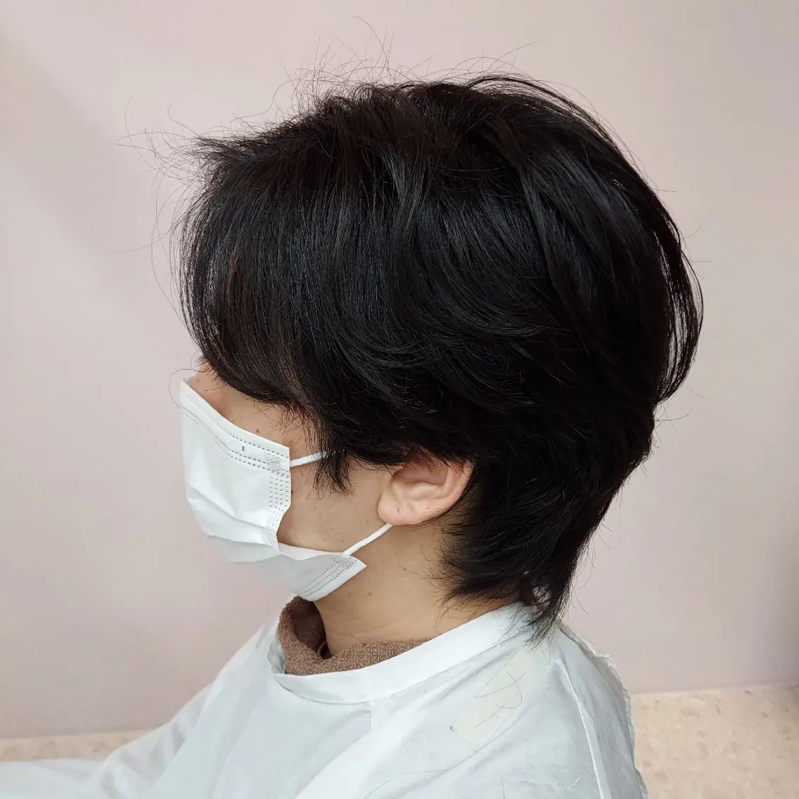 メンズ パーマ メンズ韓国風 メンズパーマ メンズウルフカット ウルフカット FORME野口 晴香のヘアスタイル