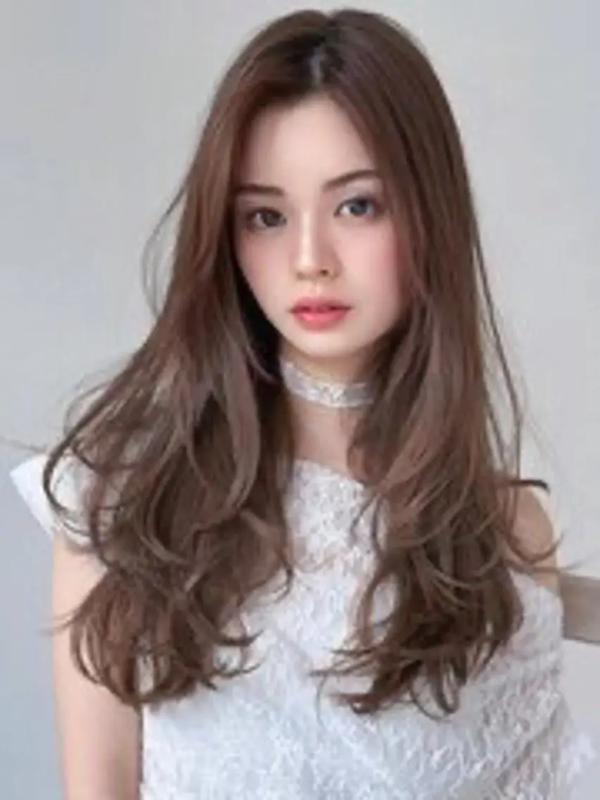 ロング カラー カット ヘアカラー 由磨 / Agu.hair新宿のヘアスタイル