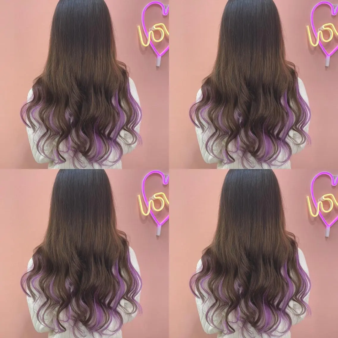 ロング カラー パープルカラー 🌷MAYU 🌷のヘアスタイル