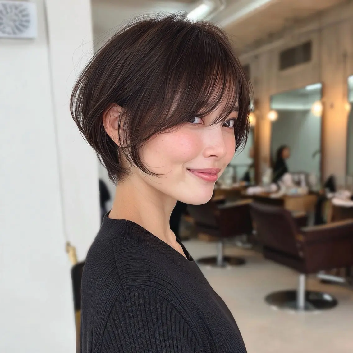 ショート ショートヘア カット ヘアカラー トリートメント ショート/脱白髪染め /鎌倉/コウスケのヘアスタイル