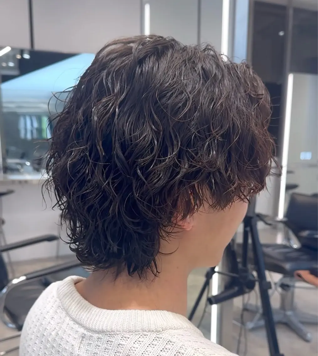 パーマ メンズ 当日予約⭕️ 太田のヘアスタイル