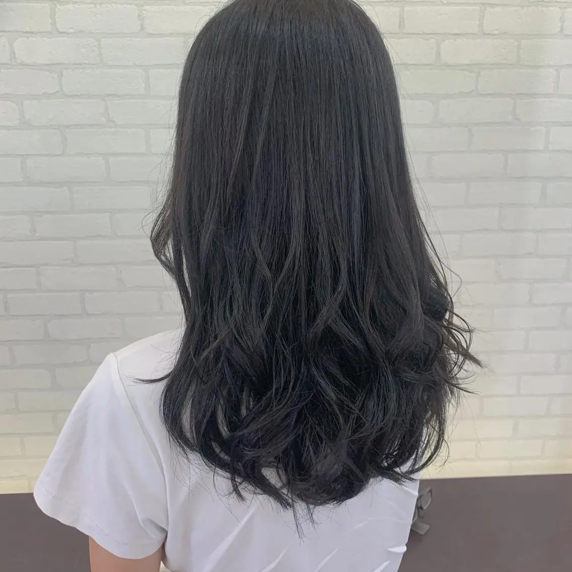 セミロング 北田 瑠人のヘアスタイル