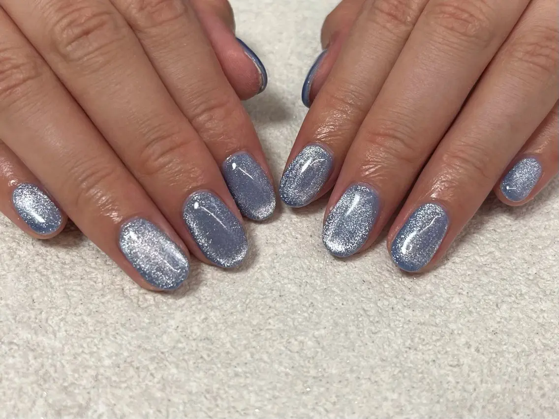 ネイル オーロラネイル フットネイル フレンチネイル ジェルネイル 韓国ネイル ハンドネイル mogunail &blowのネイルデザイン