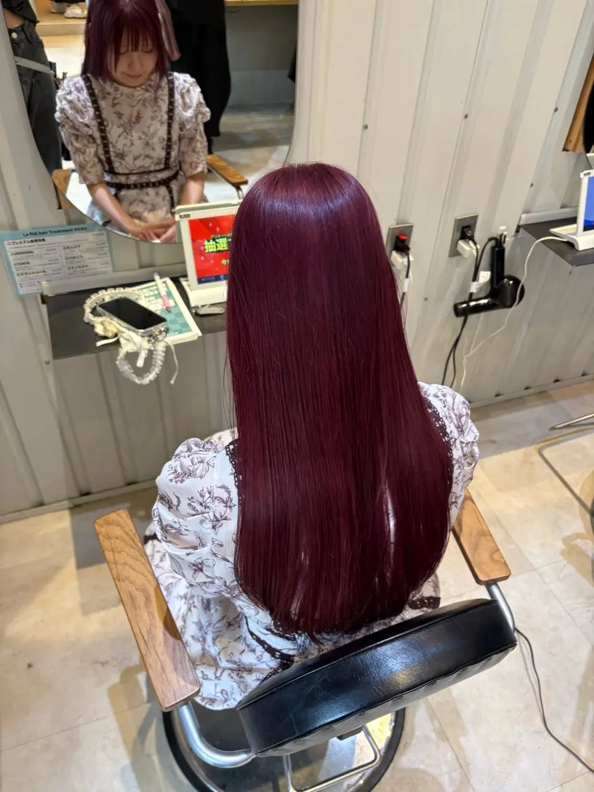 ロング カラー 似合わせカラー🎀 sawa🎀池袋のヘアスタイル