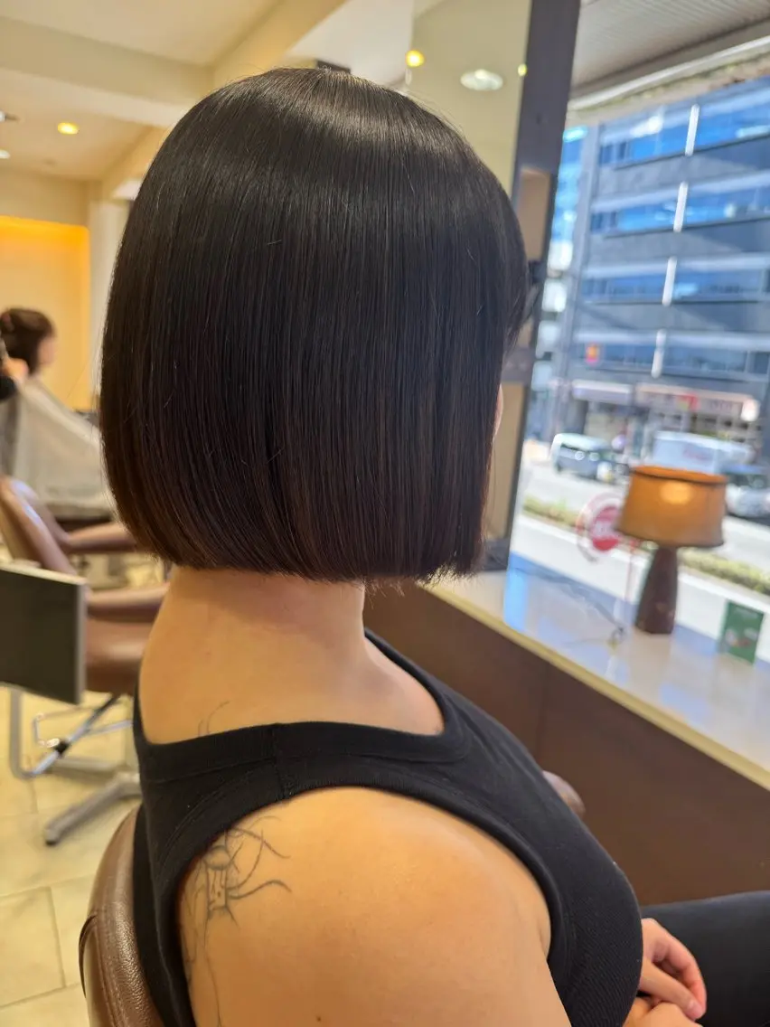 似合わせボブカット+ヘアトリートメント✨️の写真