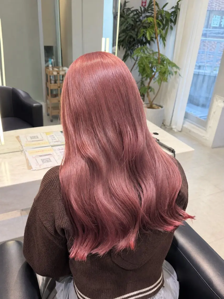 ブリーチ込ダブルカラー𓂃🎀𓈒𓏸の写真