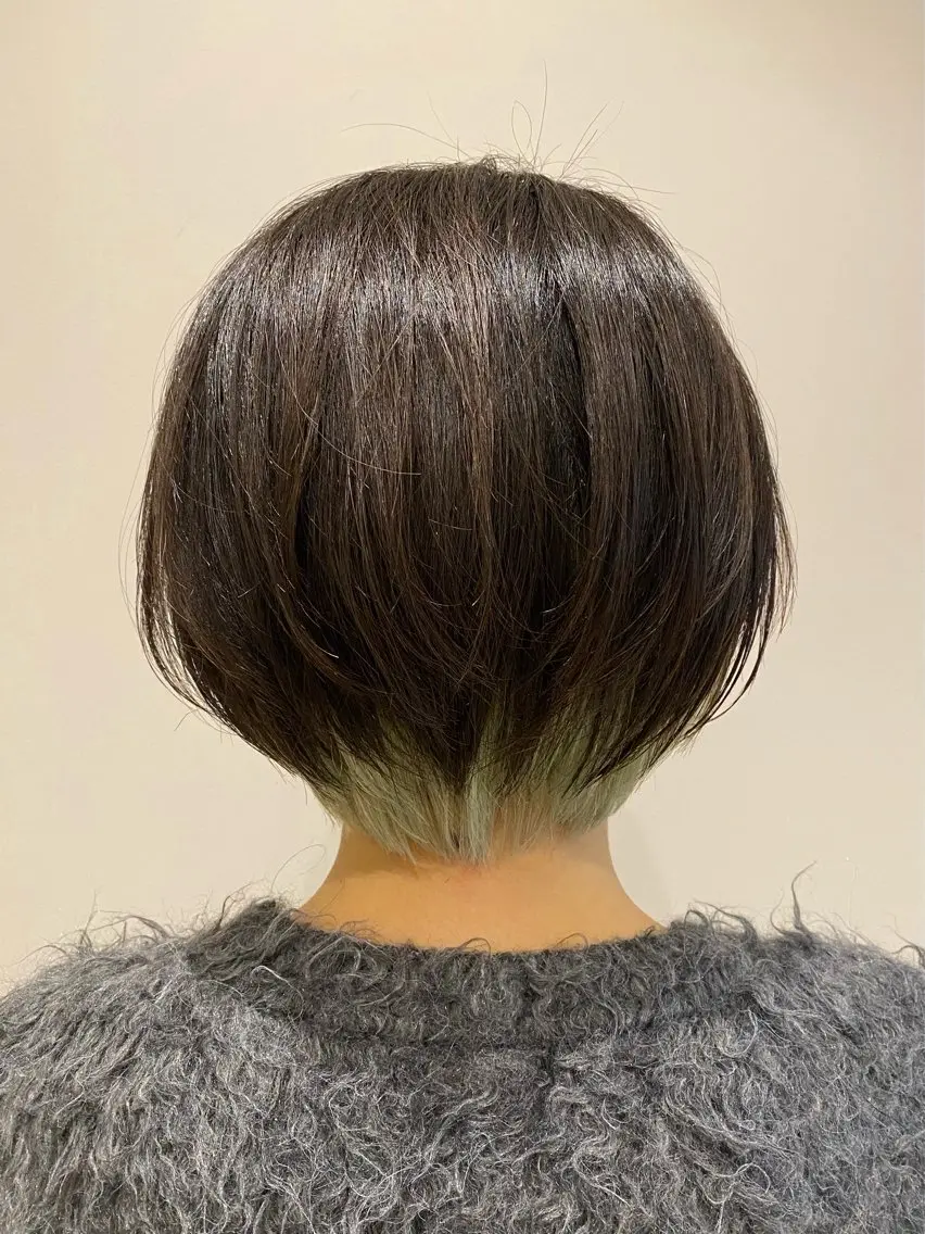 ショート 丸みショート ショートヘア カット 艶髪🌿美髪 大塚礼乃【西荻窪】のヘアスタイル