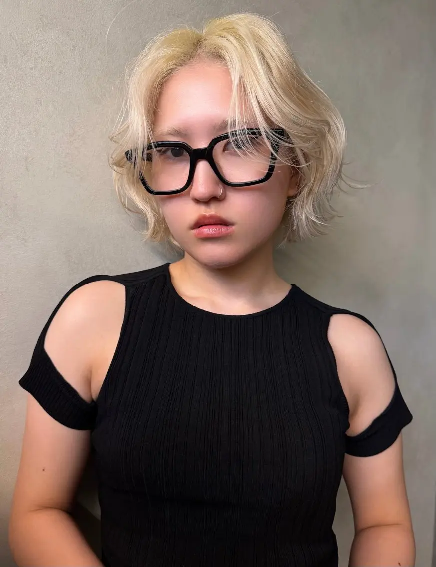 ショート カラー luca ⋆⭒˚.⋆𝜗𝜚のヘアスタイル